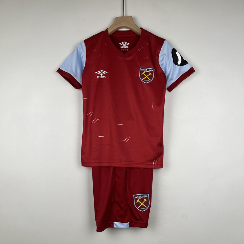 West Ham Kids Kit 23/24 