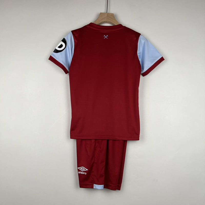 West Ham Kids Kit 23/24 