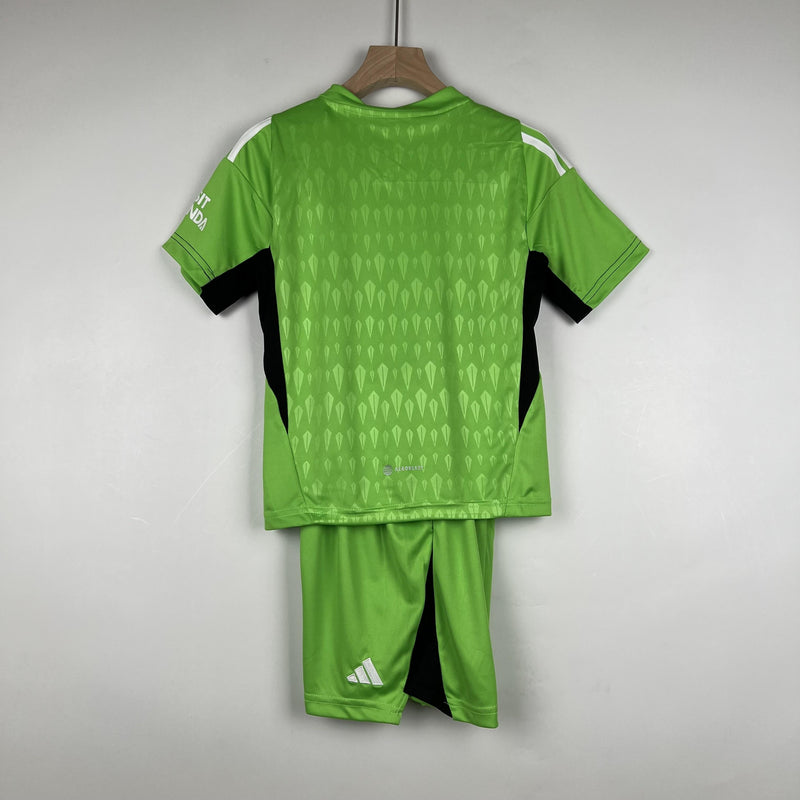 Arsenal Goalkeeper Kids Kit 23/24 