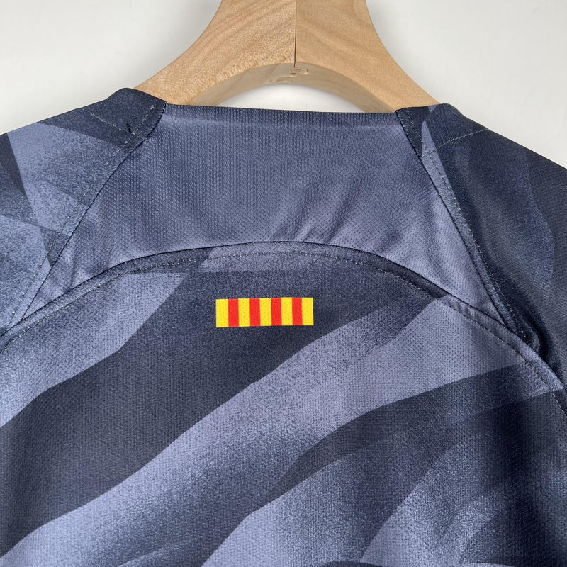 Barcelona 23/24 Goalkeeper Kids Kit 