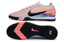 Chuteira Society Nike Air Zoom Mercurial Vapor 16 Elite TF - Rosa, Azul e Preta - United 02 Pack