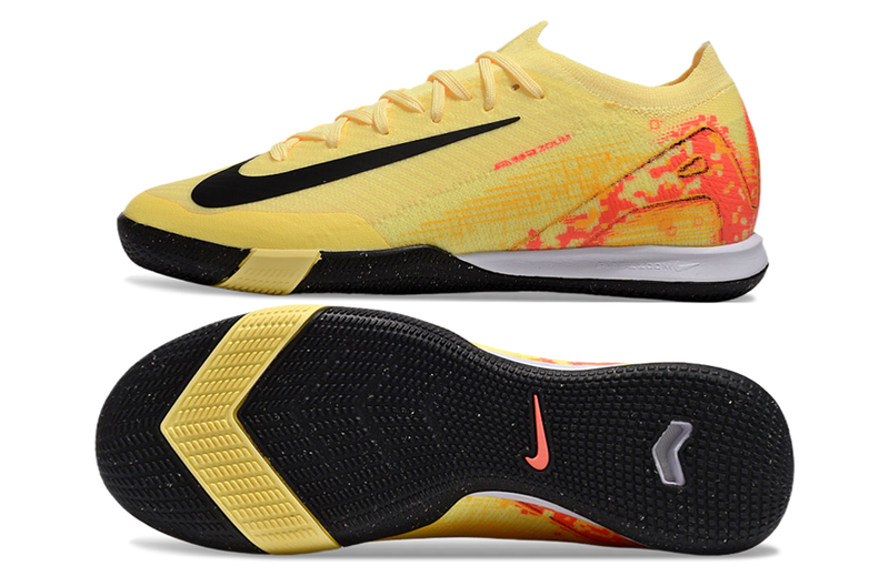 Nike Mercurial Air Zoom Vapor 16 IC Futsal Shoes - Yellow, Orange and Black