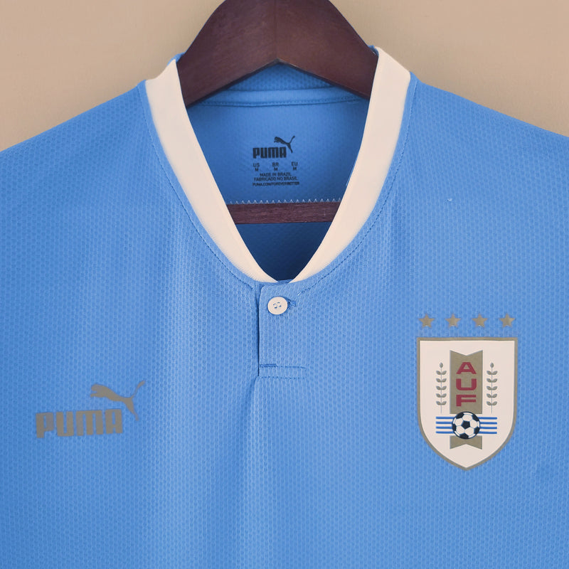 Uruguay jersey for the 2022 World Cup. 