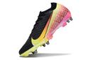 Chuteira Nike Air Zoom Mercurial Vapor 16 Vini Jr Elite SG - Preta, Amarela e Vermelha