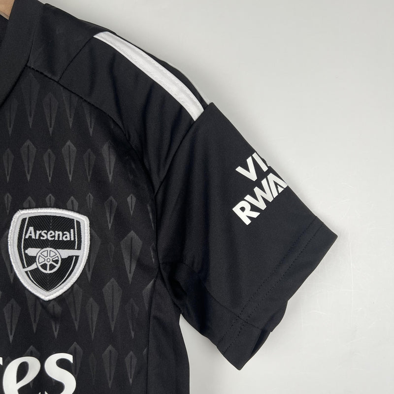 Arsenal Goalkeeper Kids Kit 23/24 