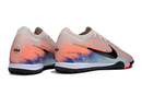 Chuteira Society Nike Air Zoom Mercurial Vapor 16 Elite TF - Rosa, Azul e Preta - United 02 Pack