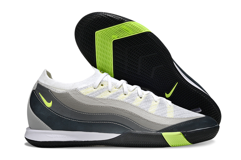 Nike Mercurial Air Zoom Vapor 16 Air Max 95 IC Futsal Shoes - White, Gray and Black