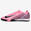 Chuteira Society Nike Air Zoom Mercurial Vapor 16 Elite TF - Rosa e Preta
