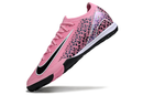 Chuteira Society Nike Air Zoom Mercurial Vapor 16 Elite TF - Rosa e Preta