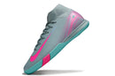 Nike Air Zoom Mercurial Superfly 10 Elite IC Soccer Cleats - Blue and Pink