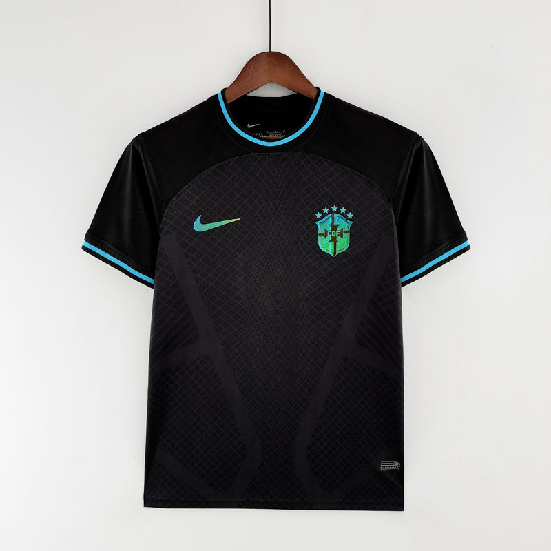 Brazilian National Team Black Jersey 2022 