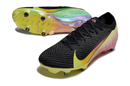 Chuteira Nike Air Zoom Mercurial Vapor 16 Vini Jr Elite SG - Preta, Amarela e Vermelha