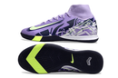 Nike Air Zoom Mercurial Superfly 10 Elite IC Soccer Cleats - Purple and Green