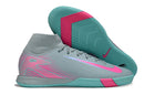Nike Air Zoom Mercurial Superfly 10 Elite IC Soccer Cleats - Blue and Pink