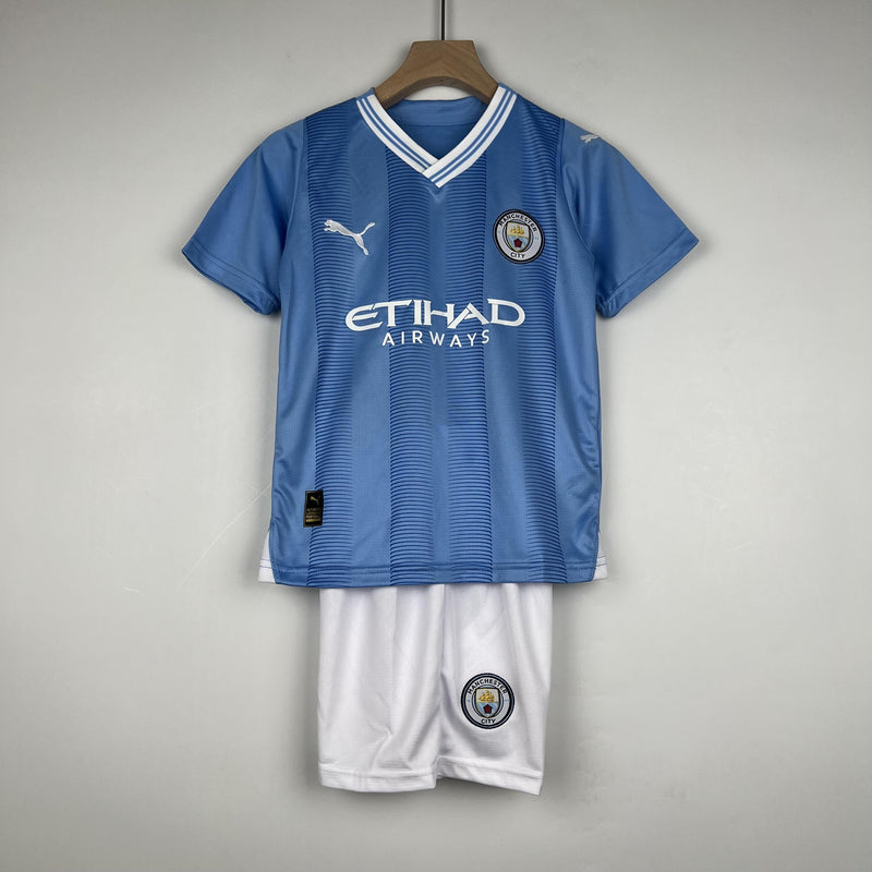Manchester City 23/24 Children's Kit 