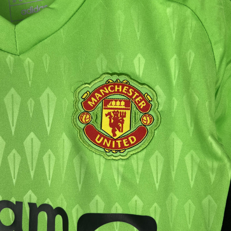 Manchester United Kids Goalkeeper Kit 23/24 