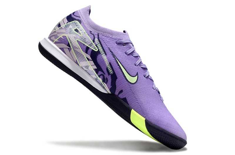 Nike Mercurial Air Zoom Vapor 16 IC Futsal Shoes - Purple and Green