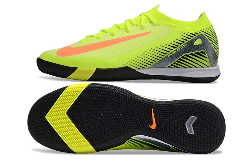 Nike Mercurial Air Zoom Vapor 16 IC Futsal Shoes - Green and Orange