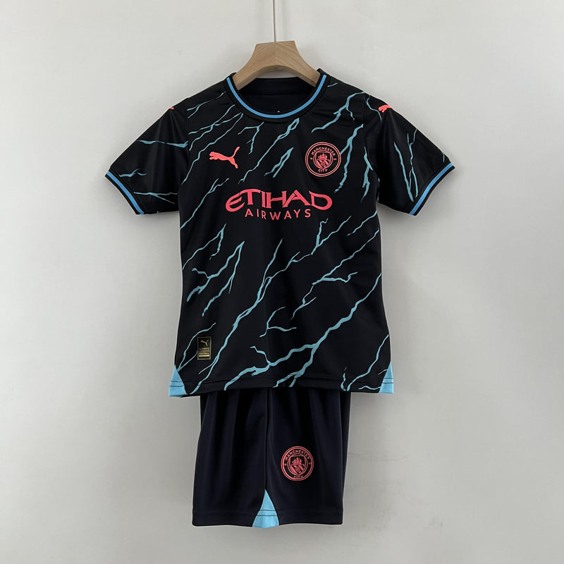 Manchester City 23/24 Children's Kit 
