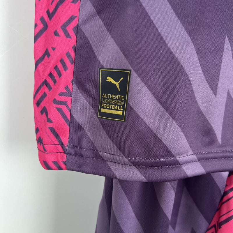 Manchester City Goalkeeper Kids Kit 23/24 