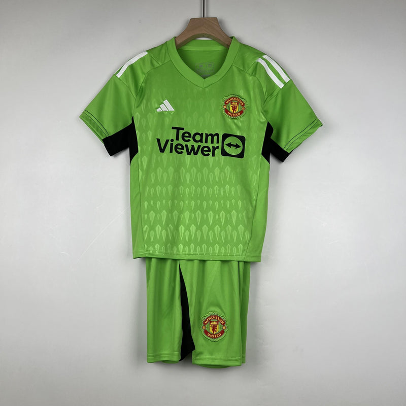 Manchester United Kids Goalkeeper Kit 23/24 