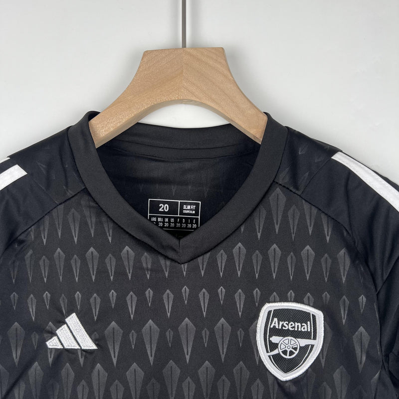 Arsenal Goalkeeper Kids Kit 23/24 
