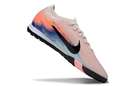 Chuteira Society Nike Air Zoom Mercurial Vapor 16 Elite TF - Rosa, Azul e Preta - United 02 Pack