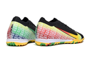 Chuteira Society Nike Air Zoom Mercurial Vapor 16 Vini Jr Elite TF - Preta, Verde e Amarela