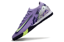 Chuteira Society Nike Air Zoom Mercurial Vapor 16 Elite TF - Roxa e Verde