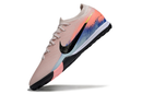 Chuteira Society Nike Air Zoom Mercurial Vapor 16 Elite TF - Rosa, Azul e Preta - United 02 Pack