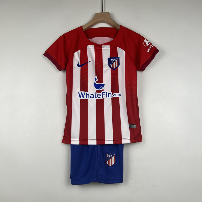 Atlético de Madrid Kindertrikot 23/24 