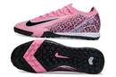 Chuteira Society Nike Air Zoom Mercurial Vapor 16 Elite TF - Rosa e Preta