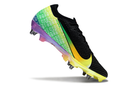 Chuteira Nike Air Zoom Mercurial Vapor 16 Vini Jr Elite SG - Preta, Amarela e Vermelha