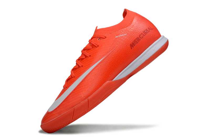 Nike Mercurial Air Zoom Vapor 16 IC Futsal Shoes - Orange and White