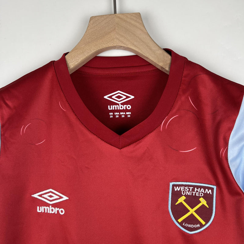 West Ham Kids Kit 23/24 