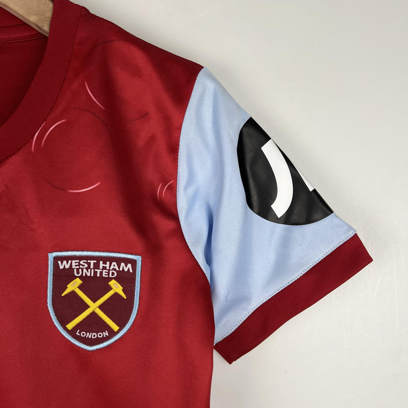 West Ham Kids Kit 23/24 