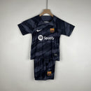 Barcelona 23/24 Goalkeeper Kids Kit 