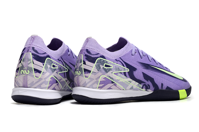Nike Mercurial Air Zoom Vapor 16 IC Futsal Shoes - Purple and Green