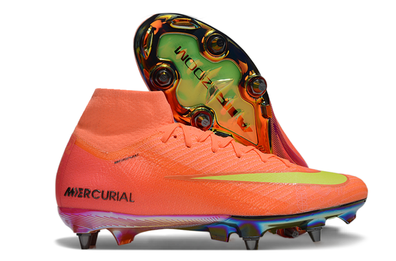 Nike Air Zoom Mercurial Superfly X Elite Soccer Cleats with Mixed Studs