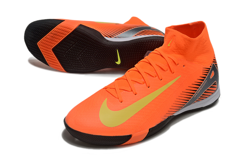 Nike Air Zoom Mercurial Superfly 10 Elite IC Soccer Cleats - Orange