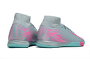 Nike Air Zoom Mercurial Superfly 10 Elite IC Soccer Cleats - Blue and Pink